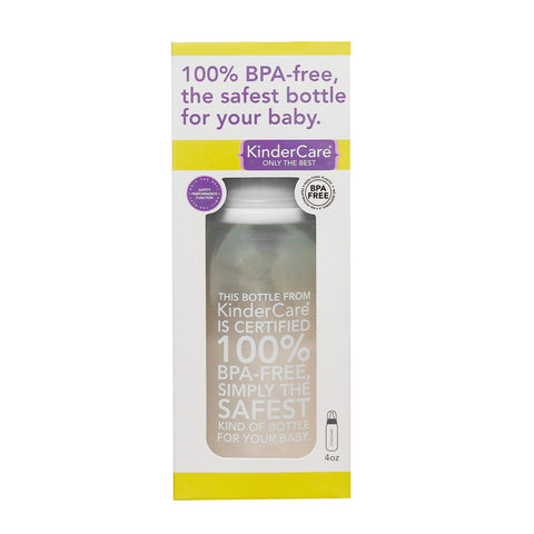 KinderCare® 4 oz 100% BPA-free Bottle (Standard) White