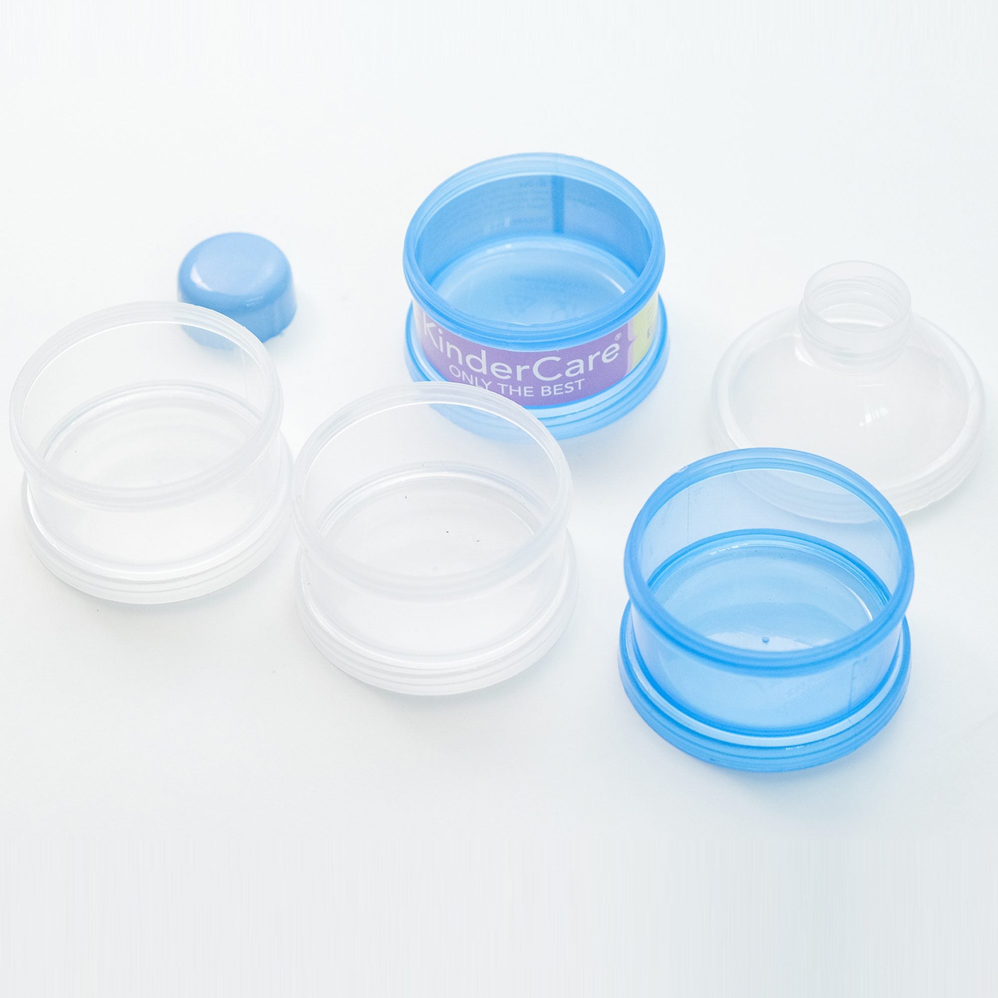 KinderCare® Milk Powder Container (4 Layer) Blue