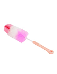 KinderCare® BASIC BOTTLE BRUSH (with sponge head and nipple brush) Pink
