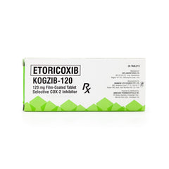 Kogzib-120 Etoricoxib 120mg Film-Coated Tablet