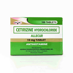 Allecur Cetirizine Tablet 10mg