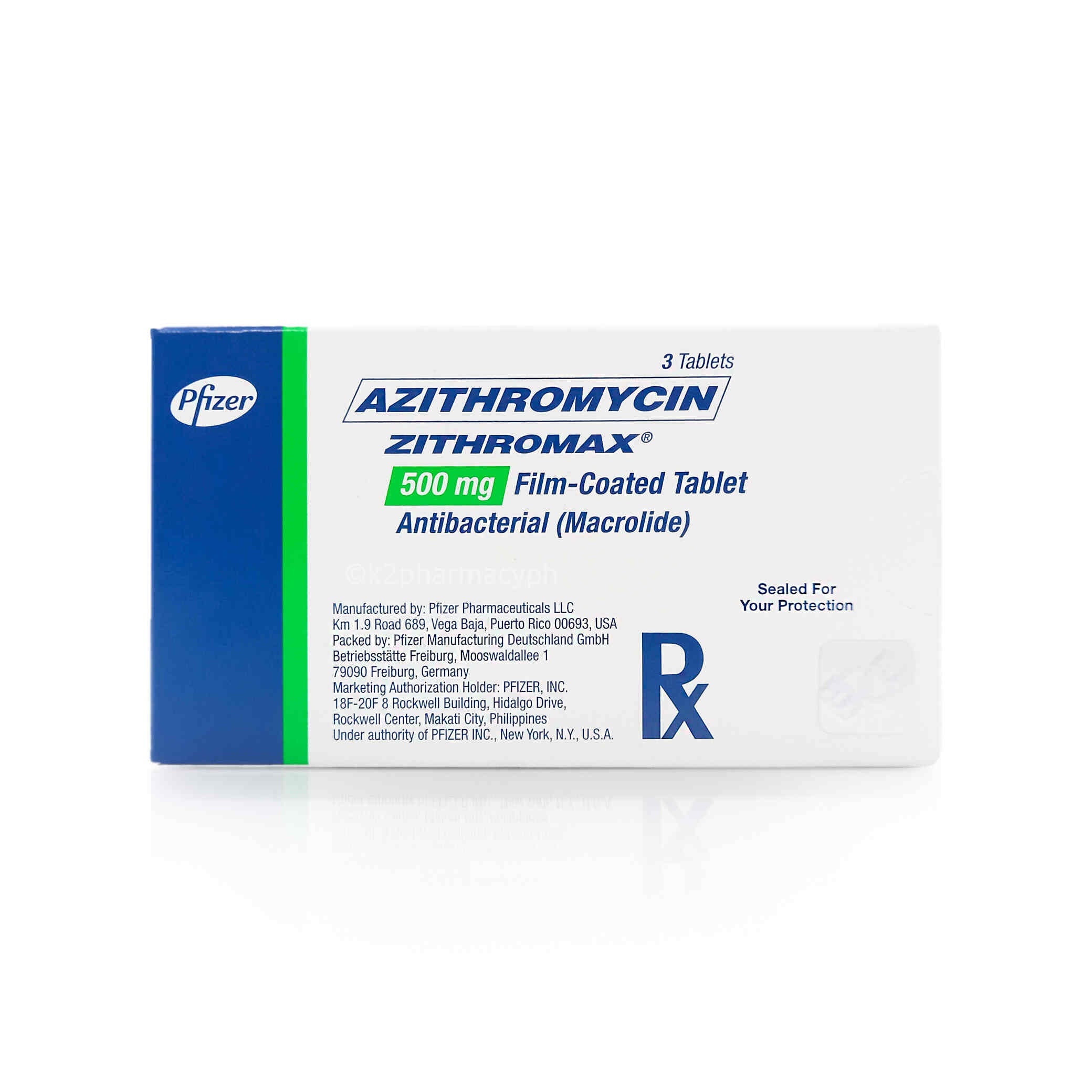 Zithromax 500mg spc