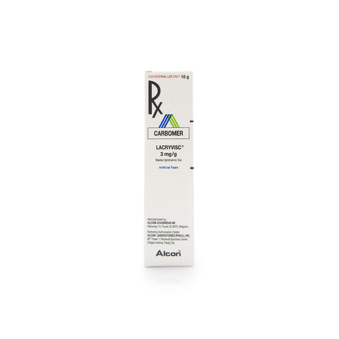 Lacryvisc® 3mg /g Sterile Ophthalmic Gel 10g