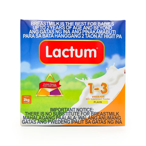 Lactum® Plain (1-3yrs old) 2kg
