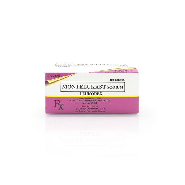 Leukorex Montelukast Sodium 10mg Film-coated Tablet