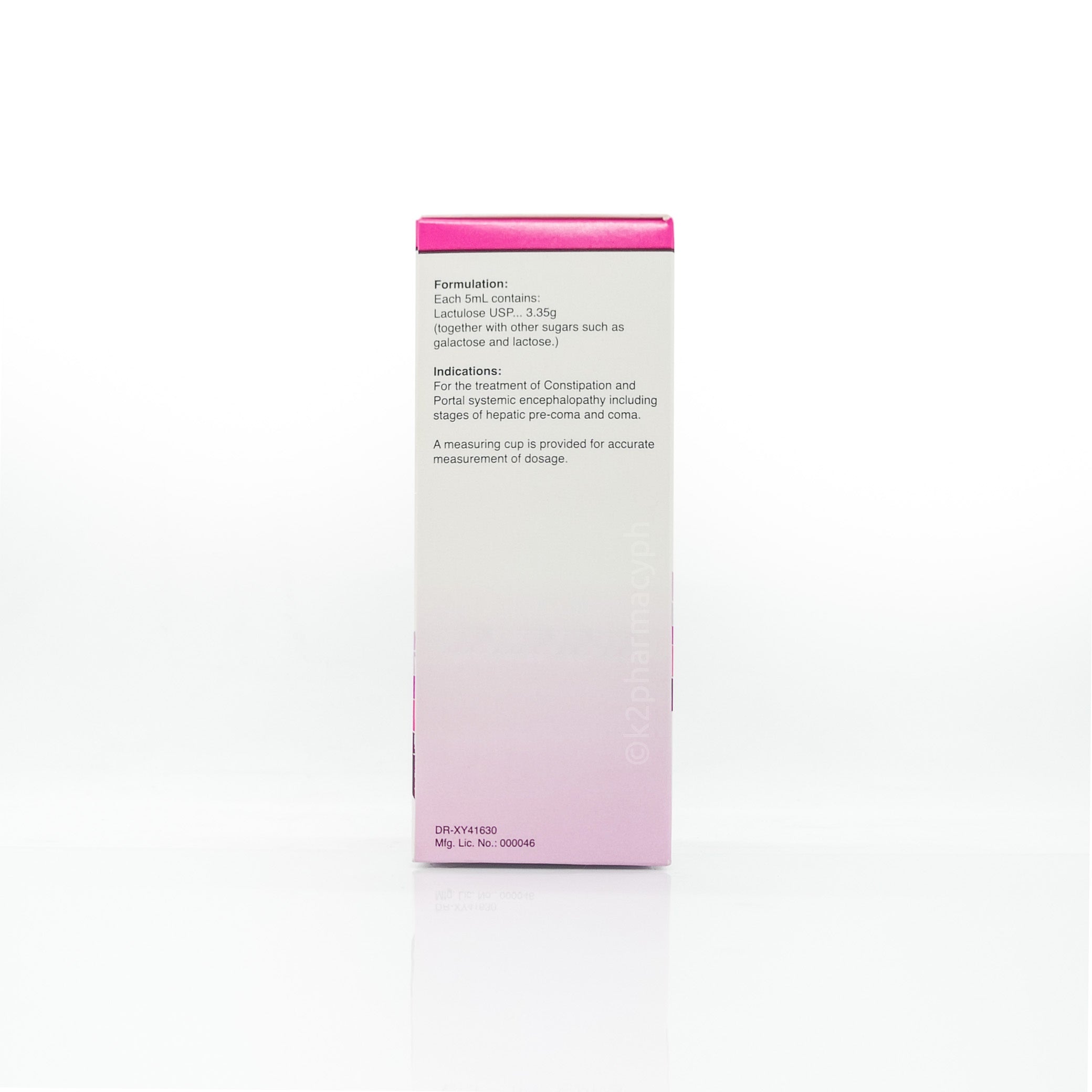 Lilac® Lactulose Syrup 3.35g/5 mL