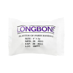 Longbone Plaster of Paris Bandage 4''x5y