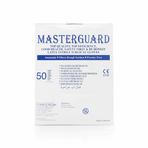 Masterguard Sterile Latex Surgical Gloves 6.5