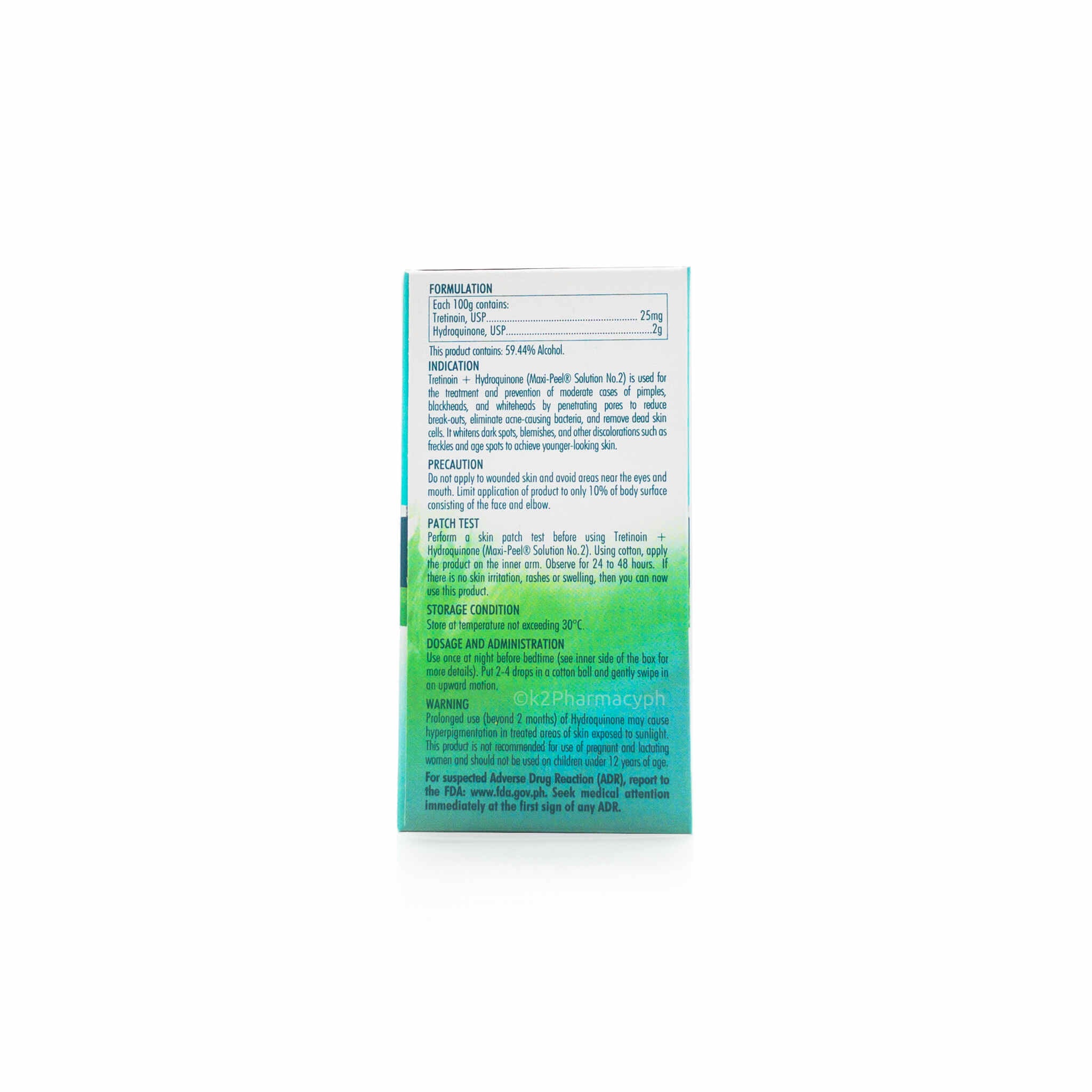 Maxi-Peel® Exfoliant Solution (2) 60mL