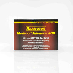 Medicol® Advance Ibuprofen Softgel Capsule 400mg