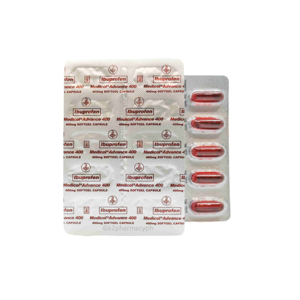 Medicol® Advance Ibuprofen Softgel Capsule 400mg