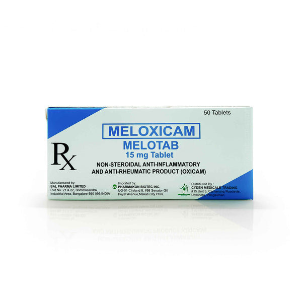 Melotab Meloxicam 15mg Tablets