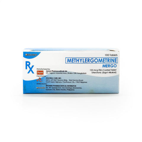 Mergo Methylergometrine 125mcg Film-Coated Tablet