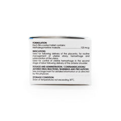 Mergo Methylergometrine 125mcg Film-Coated Tablet