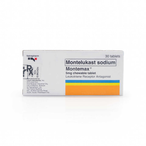 Montex Test Inj Montemax® 5mg Chewable Tablet