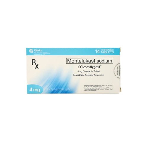 Montiget® 4mg Chewable Tablet Montelukast Sodium