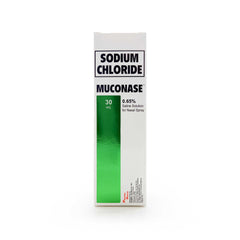 Muconase Sodium Chloride 0.65% Nasal Spray 30ml