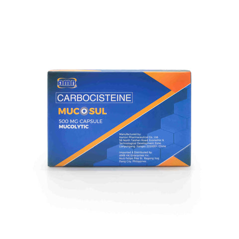 Mucosul Carbocistine 500mg Capsule