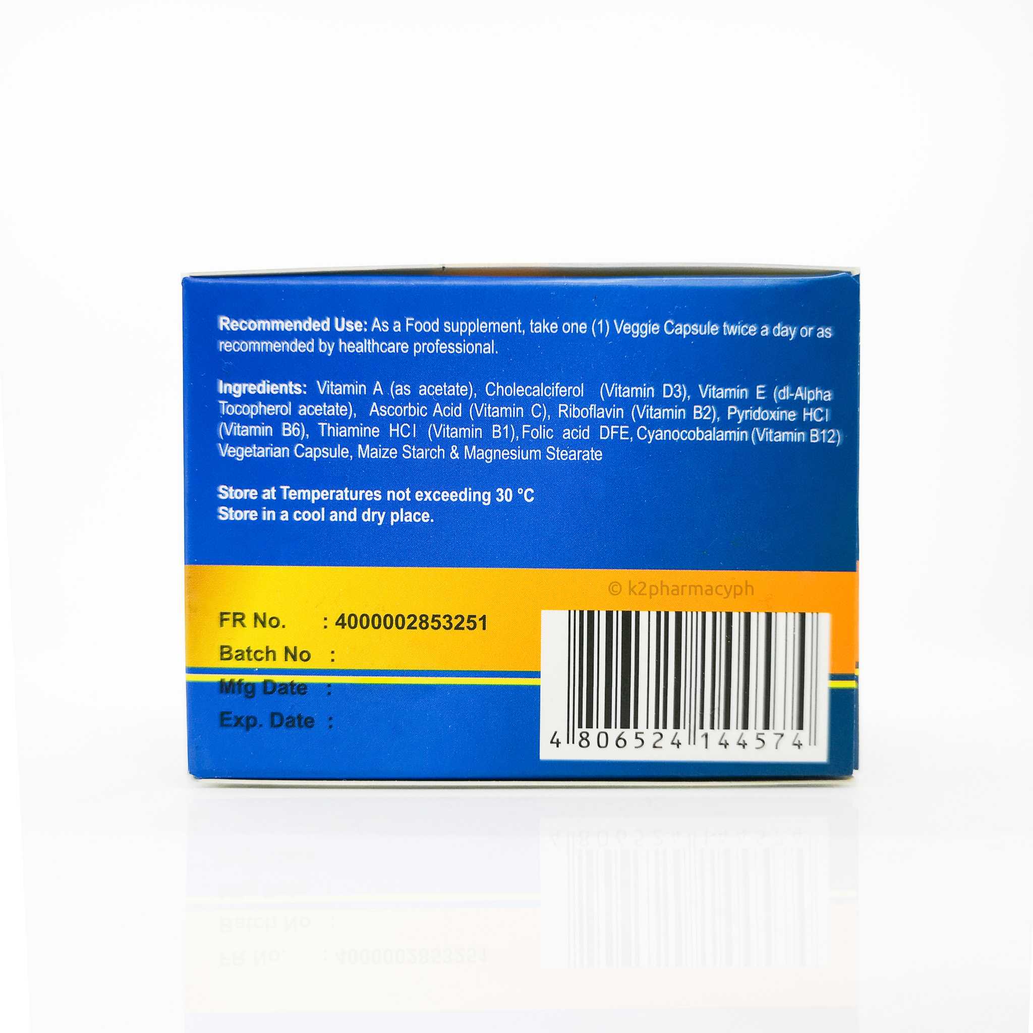 Multlive Generic Multilive Multivitamin Capsule