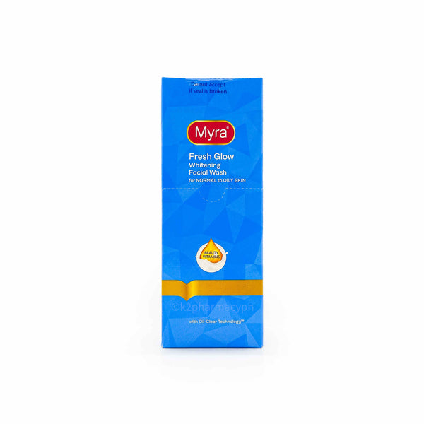 Myra® Fresh Glow Whitening Facial Wash 12 x 10mL