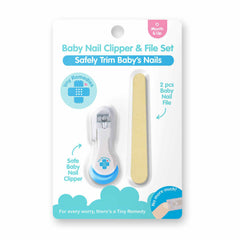 Tiny Remedies Baby Nail Clipper & File Set