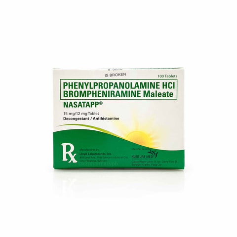 Nasatapp® 15mg/12mg Tablet