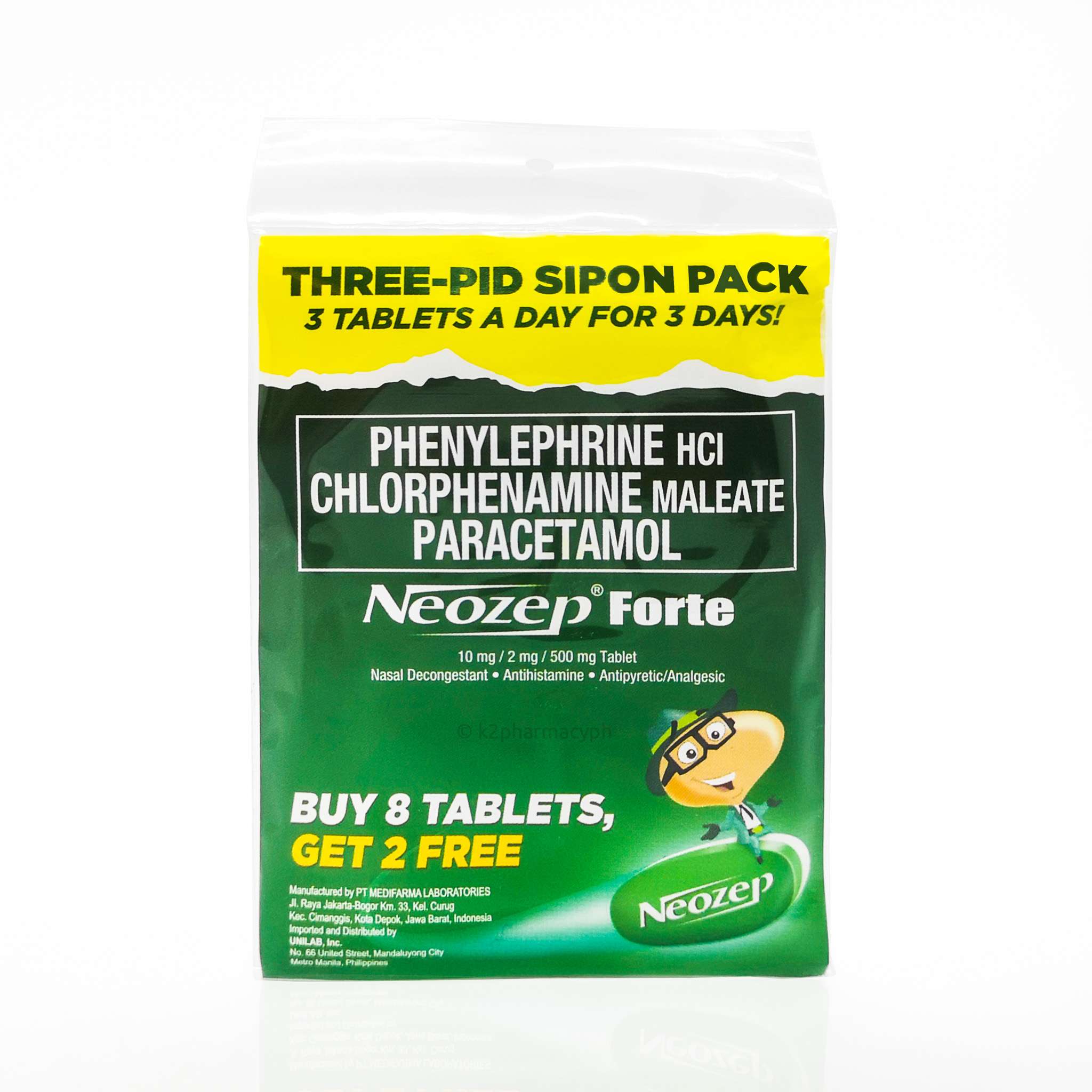 All / Neozep® Forte Tablet