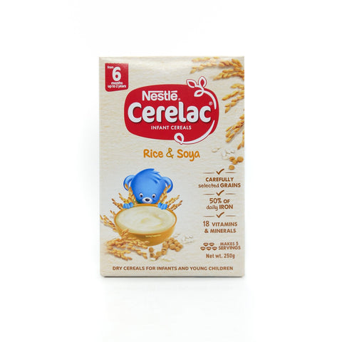 Cerelac® Infant Cereal Rice & Soya 250g