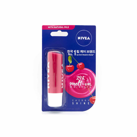 Nivea Lip Balm Cherry Shine 4.8g