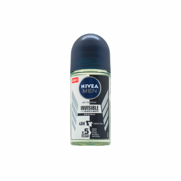 Nivea Men Roll On Invisible For Black & White 50mL