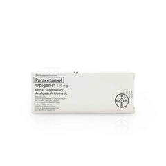 Opigesic® 125mg Rectal Suppositorry