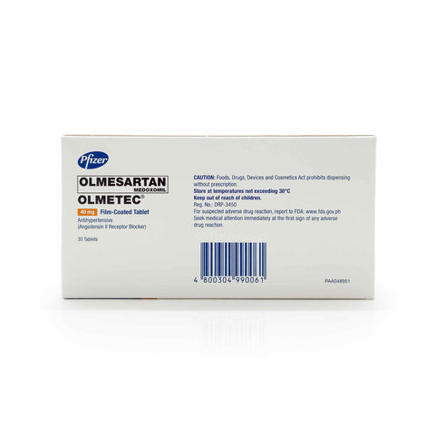 Olmetec® 40mg Film-coated Tablet