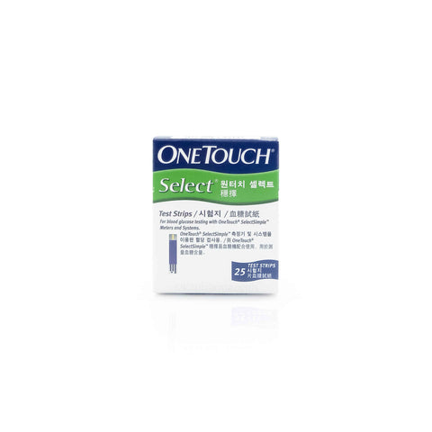 One Touch Select Plus Simple® Blood Glucose Monitoring System with 25 Strips and Lancet