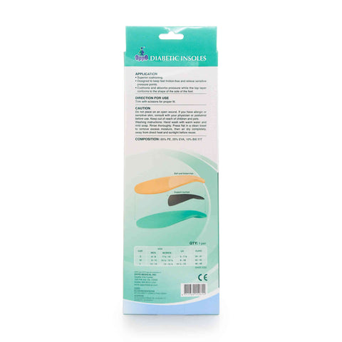 Oppo® Diabetic Insoles Medium 5011