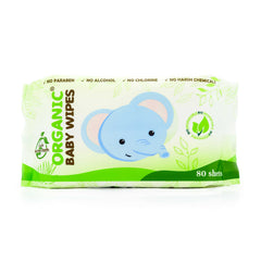 Organic® Baby Wipes Pack of 80s