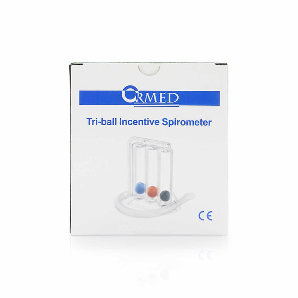 Ormed Tri-ball Incentive Spirometer