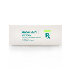 Oxavin Oxacillin 500mg Powder for Injection (I.M./I.V.) Vial