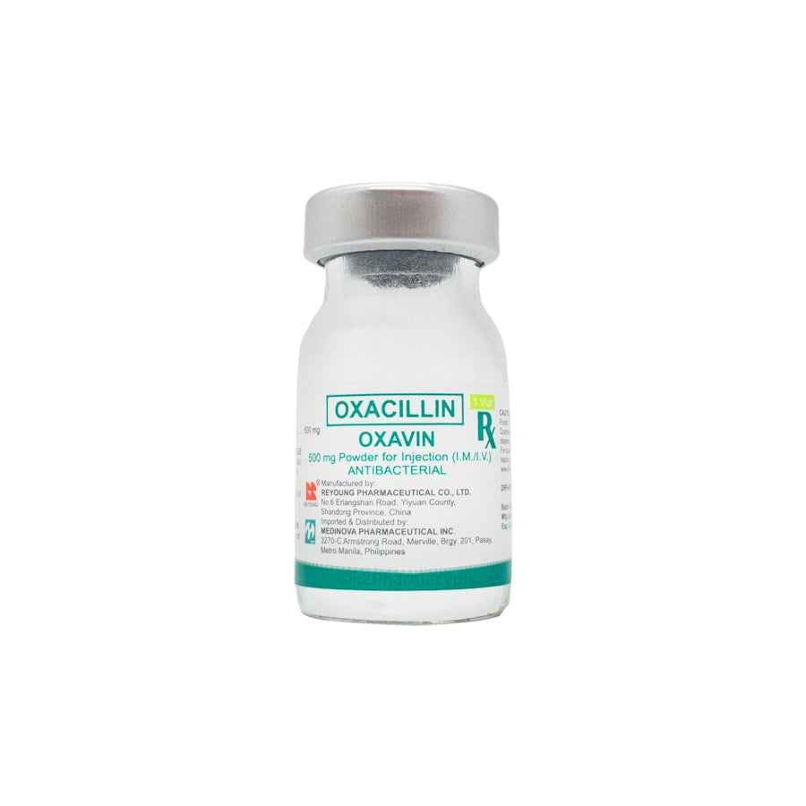 Oxavin Oxacillin 500mg Powder For Injection I M I V Vial oxavin-oxacillin-500mg-powder-for-injection-i-m-i-v-vial