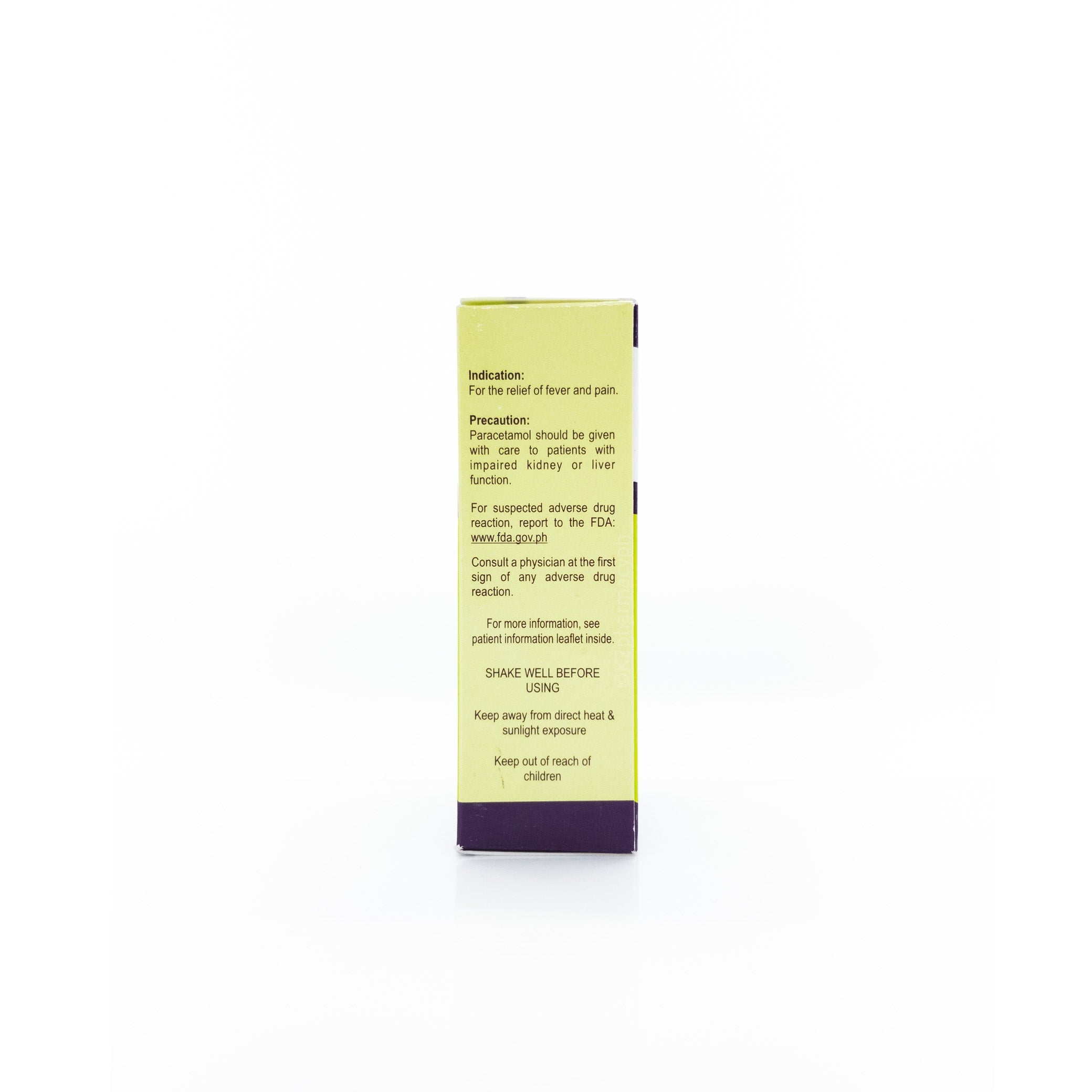 Paranol Para100 Suspension Oral Drops 100mg / mL Suspension Oral Drops 15mL ...