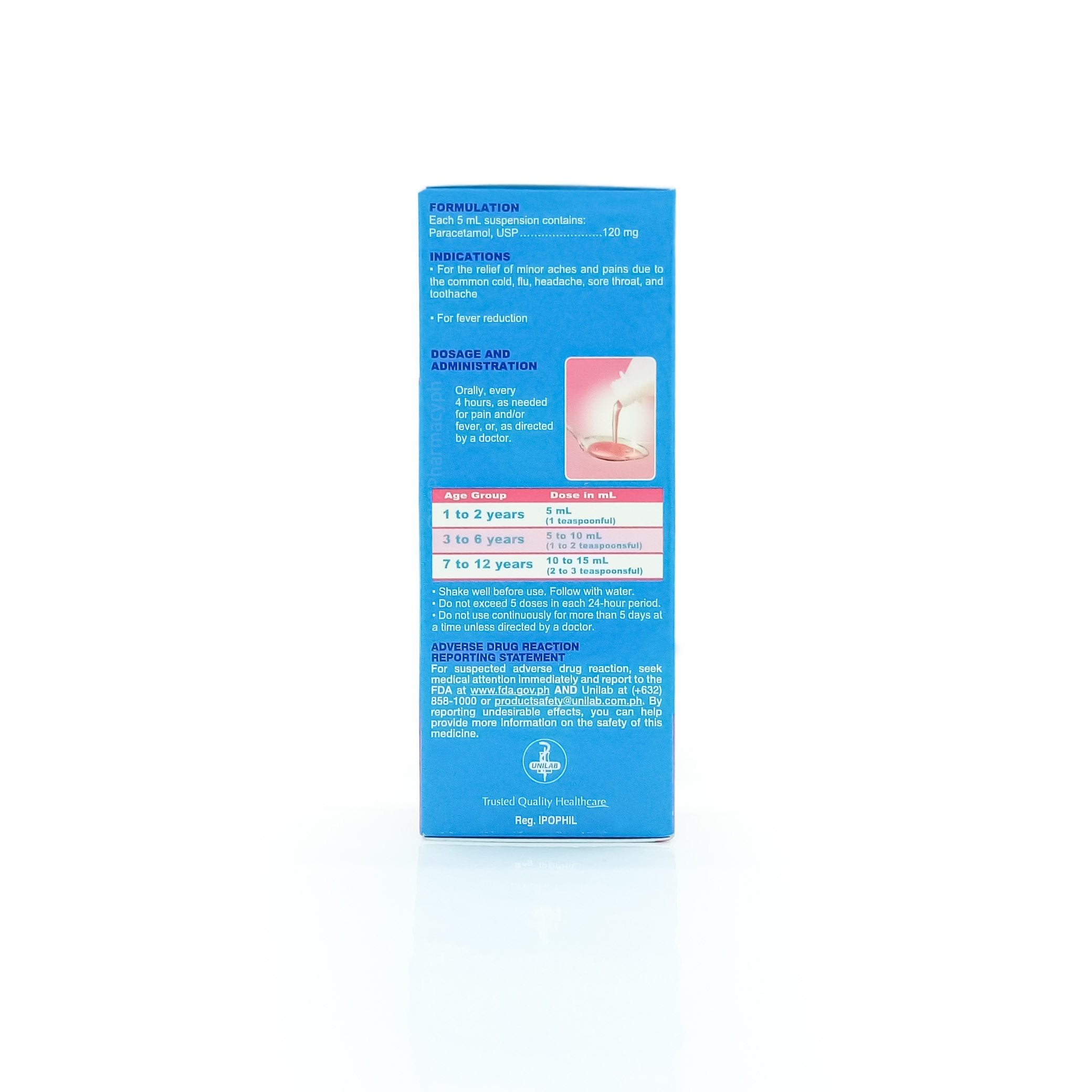 Biogesic® Suspension for Kids 60mL