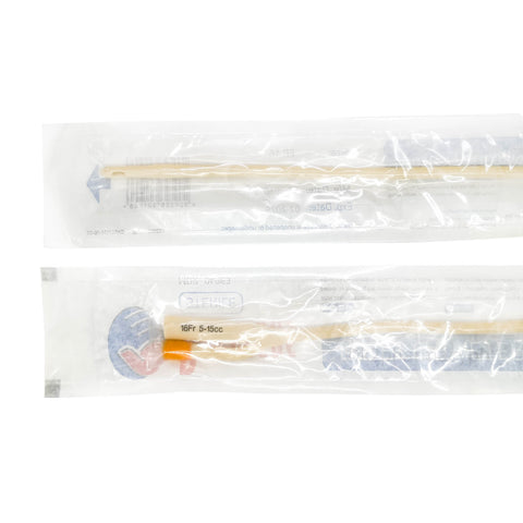 Partners Foley Catheter-Silicone Coated 2-Way 16 Fr / 5 - 15CC