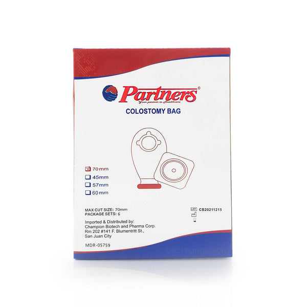 Partners® Colostomy Bag 70mm