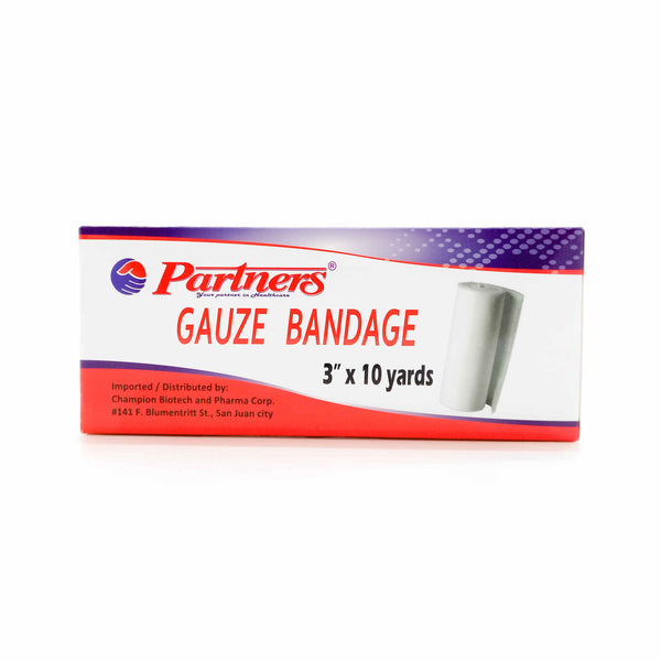 Partners® Gauze Bandage 3"x10yds