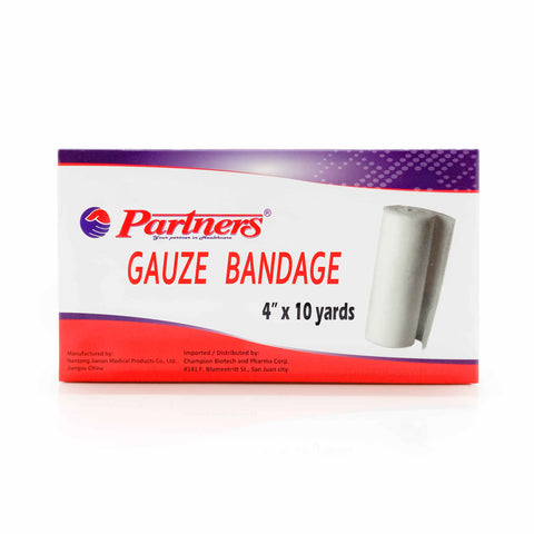 Partners® Gauze Bandage 4"x10yds