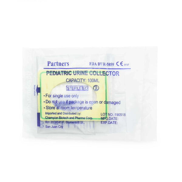 Partners Pediatric Urine Collector 100mL