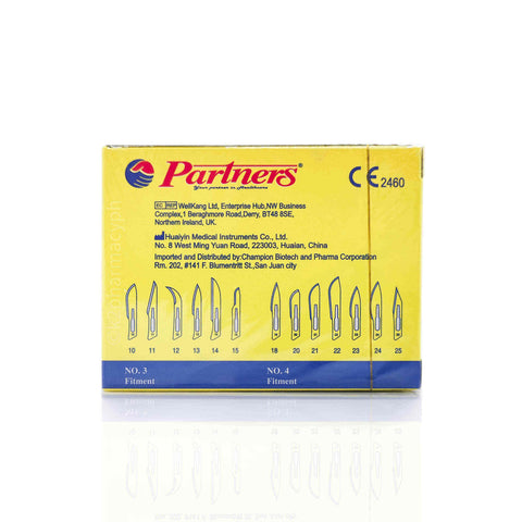 Partners® Surgical Blades Carbon Steel