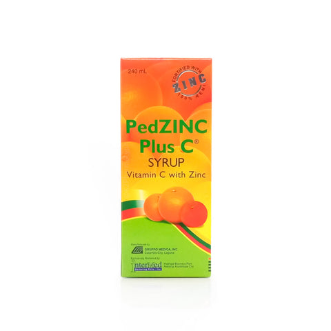 Pedzinc Plus C® Syrup 240mL