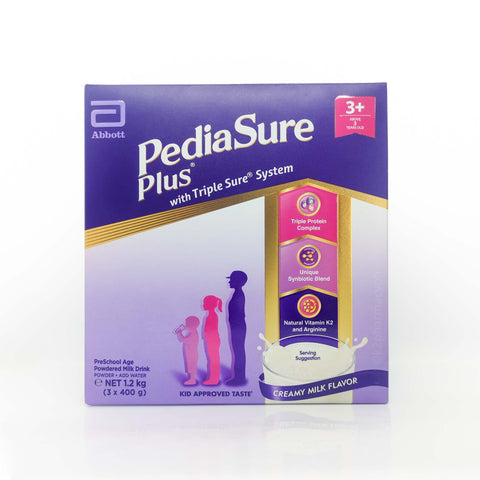 PediaSure Plus® Pre-School Age Powdered Milk Creamy Milk Flavor 1.2kg