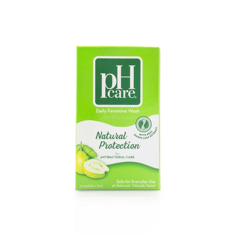 Ph Care® Daily Feminine Wash Natural Protection 12 x 5mL