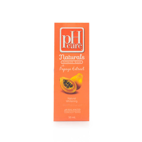 Ph Care® Naturals intimate Wash with Papaya Extract 50mL